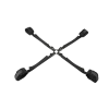 Sportsheets Velvet Noir Adjustable Hog Tie and Cuffs Set