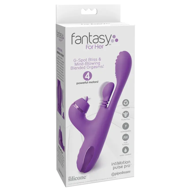 Fantasy For Her IntiMotion Pulse Pro Rabbit Vibrator