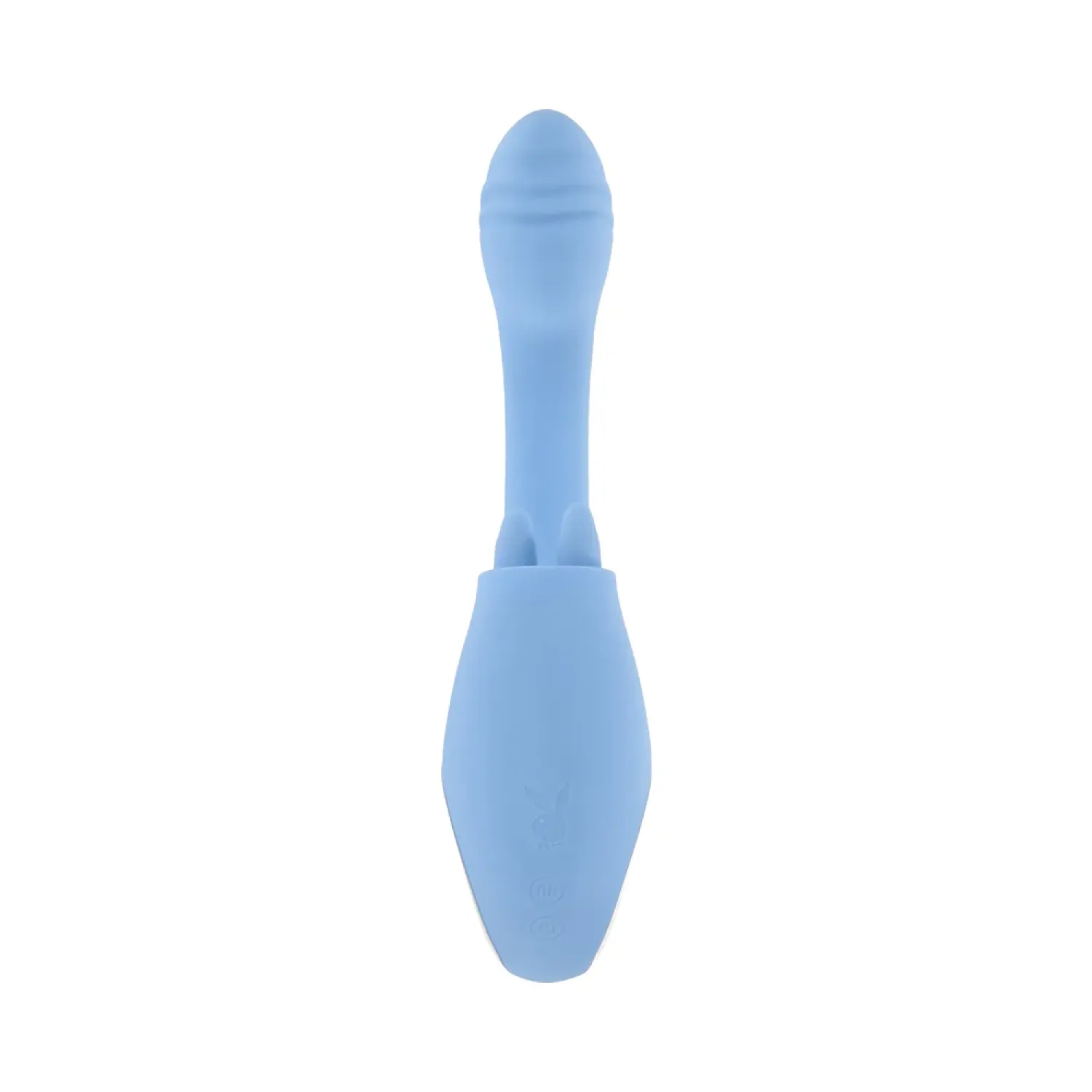 sapphire sky silicone dual tongue rabbit vibrator blue