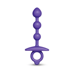 b-Vibe Butties Zip Silicone Beaded Anal Plug