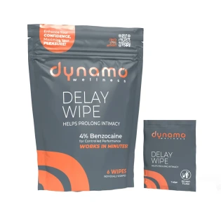 Screaming O Dynamo Wellness Delay Wipes (6 Pack)