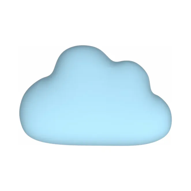 cuddle cloud silicone lay on vibrator blue clit massager