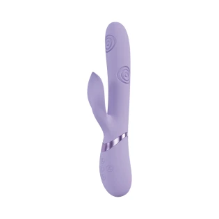 Dolce Vive Fronda 6 Stimulating Points Silicone Rabbit Vibrator
