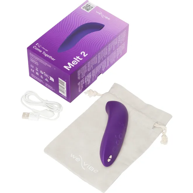 We-Vibe Melt 2 Purple App Controlled Rechargeable Clitoral Stimulator