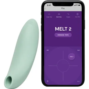 We-Vibe Melt 2 Sage App Controlled Rechargeable Clitoral Stimulator