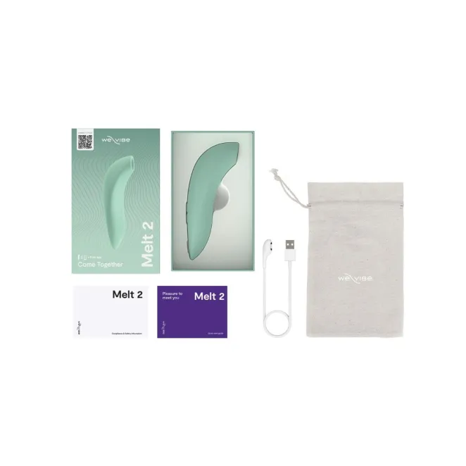 We-Vibe Melt 2 Sage App Controlled Rechargeable Clitoral Stimulator
