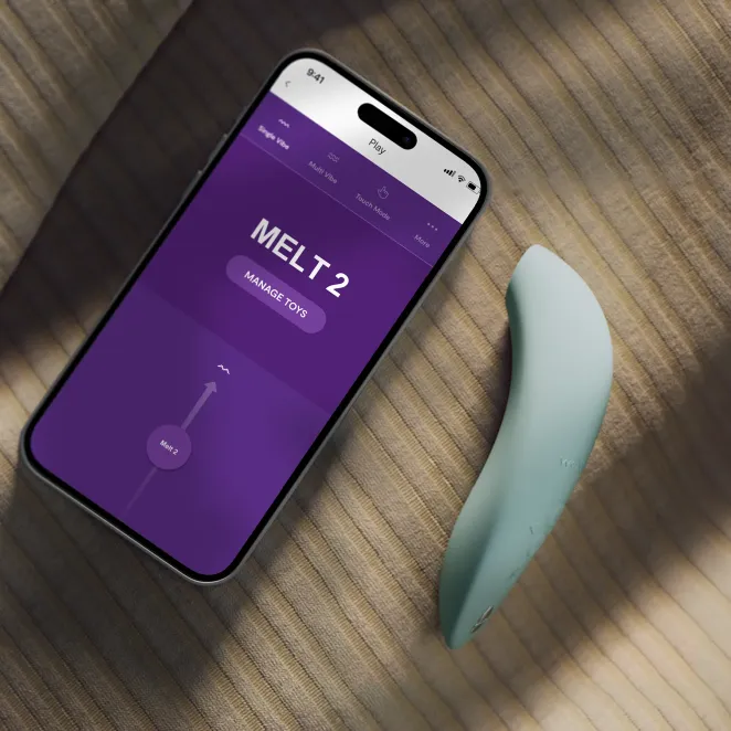 We-Vibe Melt 2 Sage App Controlled Rechargeable Clitoral Stimulator