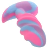 Creature Cocks Unicorn Swirl Small Silicone Butt Plug