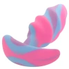 Creature Cocks Unicorn Swirl Small Silicone Butt Plug