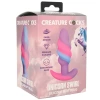 Creature Cocks Unicorn Swirl Small Silicone Butt Plug