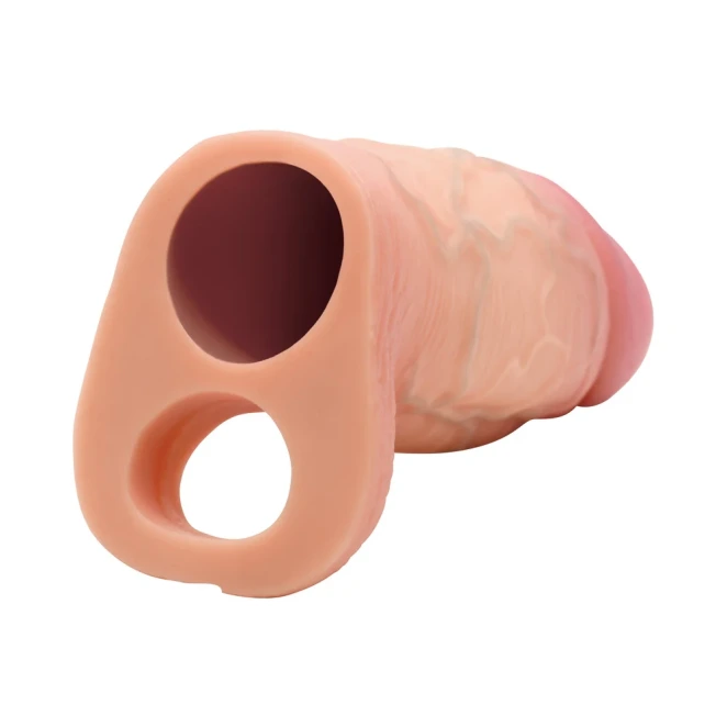 Jock Realistic Silicone Penis Enhancer with Ball Strap