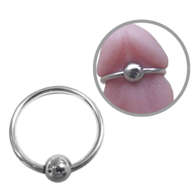 Rouge Deluxe Steel Glans Ring