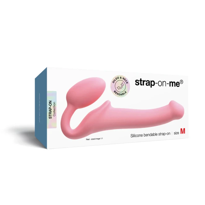 Strap-on-Me Silicone Fully Flexible Strapless Strap-on