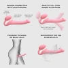 Strap-on-Me Silicone Fully Flexible Strapless Strap-on