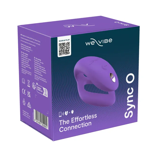 We-Vibe Sync O App Controlled Couples Vibrator Light Purple
