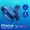 We-Vibe Chorus App and Remote Controlled Rechargeable Couple's Vibrator Cosmic Blue