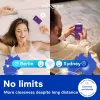 We-Vibe Chorus App and Remote Controlled Rechargeable Couple's Vibrator Cosmic Blue