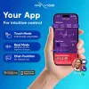 We-Vibe Chorus App and Remote Controlled Rechargeable Couple's Vibrator Cosmic Blue