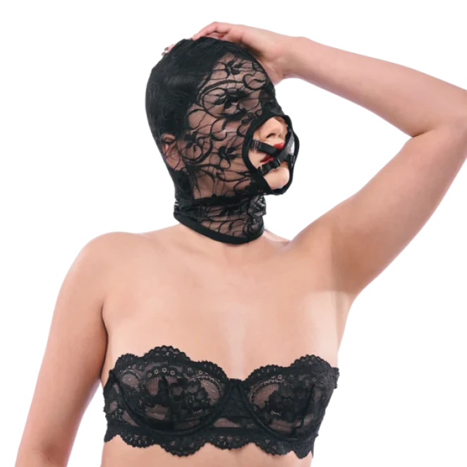 Sportsheets Open Mouth Lace Hood