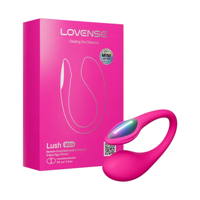 Lovense Lush Mini App Controlled Vibrating Egg