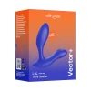 We-Vibe Vector+ App and Remote Controlled Rechargeable Prostate Massager Blue