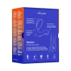 We-Vibe Vector+ App and Remote Controlled Rechargeable Prostate Massager Blue