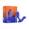 We-Vibe Vector+ App and Remote Controlled Rechargeable Prostate Massager Blue