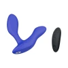 We-Vibe Vector+ App and Remote Controlled Rechargeable Prostate Massager Blue