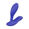 We-Vibe Vector+ App and Remote Controlled Rechargeable Prostate Massager Blue