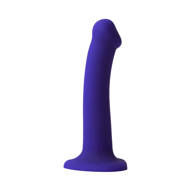6.5 Inch Strap-On-Me Soft Touch Silicone Glow Led Dildo