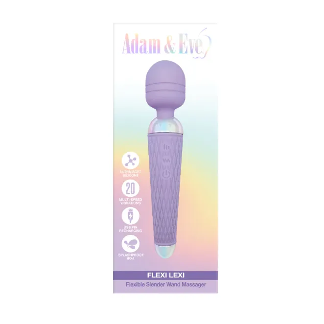 Flexi Lexi Flexible Silicone Massage Wand Vibrator