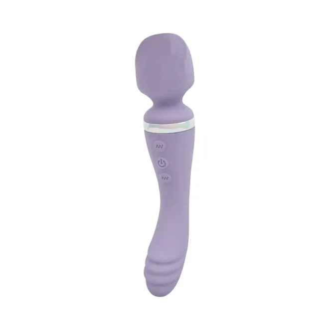 Wand & Done Dual Ended Silicone Massage Wand Vibrator