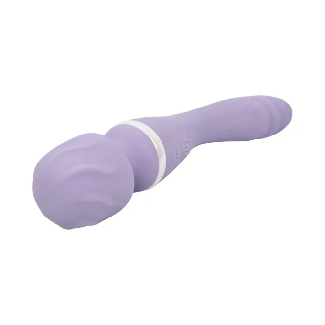 Wand & Done Dual Ended Silicone Massage Wand Vibrator