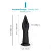 10.5 Inch B-Vibe Vibrating Silicone Fisting Dildo