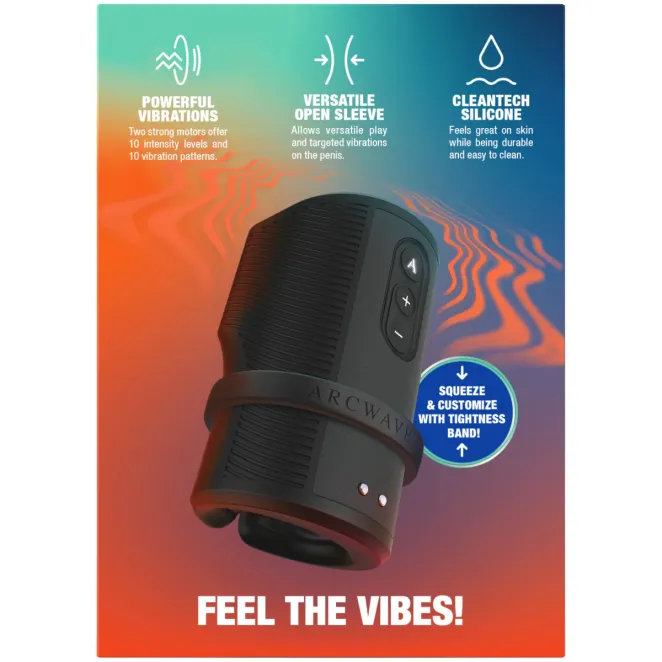 Arcwave Zing Rechargeable Vibrating Male Masturbator