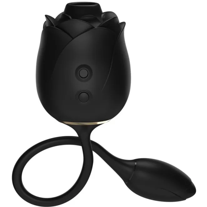 Fifty Shades of Grey Dark Blushing Rose Clitoral Suction Stimulator and Vibrating Egg