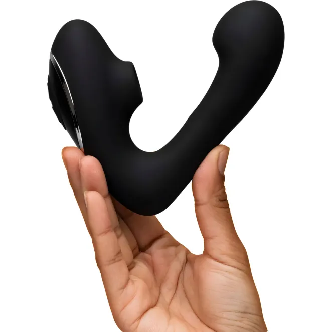 Fifty Shades of Grey Greedy Girl Duet Dual Stimulator with Clitoral Suction