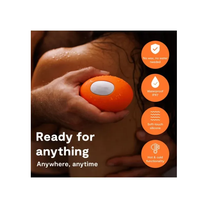 We-Vibe Temp Tangerine Heating and Cooling Clitoral Vibrator