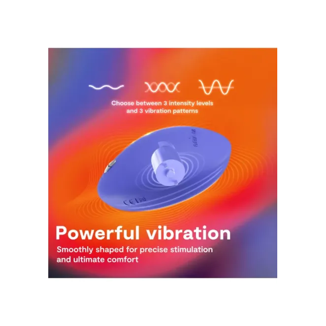 We-Vibe Temp Lavender Blue Heating and Cooling Clitoral Vibrator
