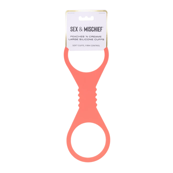 Sportsheets Peaches 'n CreaMe Silicone Quick Cuffs