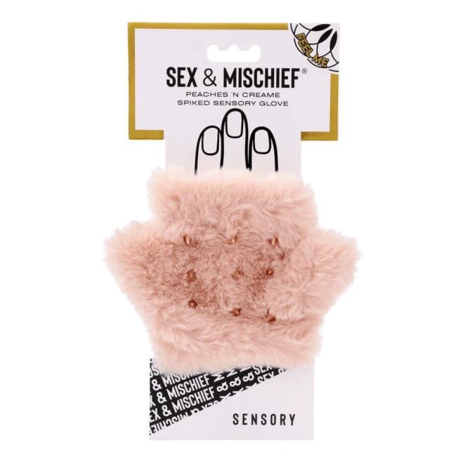 Sportsheets Peaches 'n CreaMe Spiked Sensory Glove