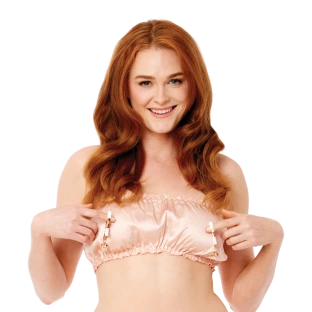Sportsheets Peaches 'n CreaMe Bell Nipple Clamps