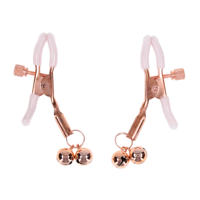 Sportsheets Peaches 'n CreaMe Bell Nipple Clamps