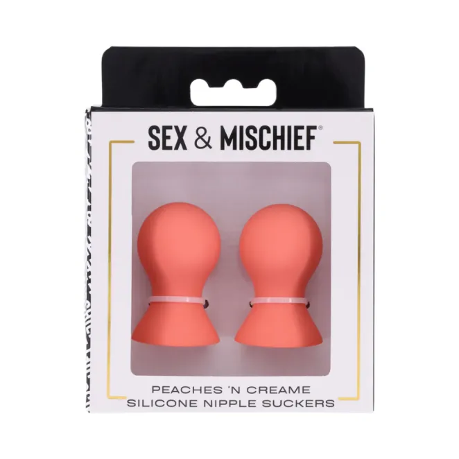 Sportsheets Peaches 'n CreaMe Silicone Nipple Suckers
