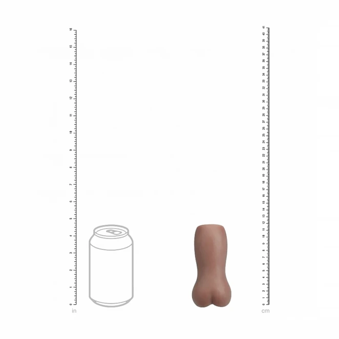 Xkin Secret Affairs Asha Realistic Pocket Ass Brown