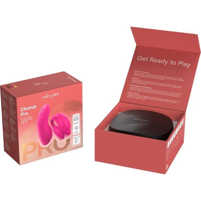 We-Vibe Chorus Pro Electric Pink App and Remote Controlled Couple's Vibrator