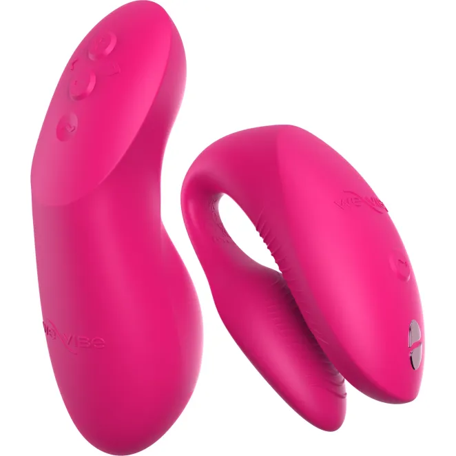 We-Vibe Chorus Pro Electric Pink App and Remote Controlled Couple's Vibrator
