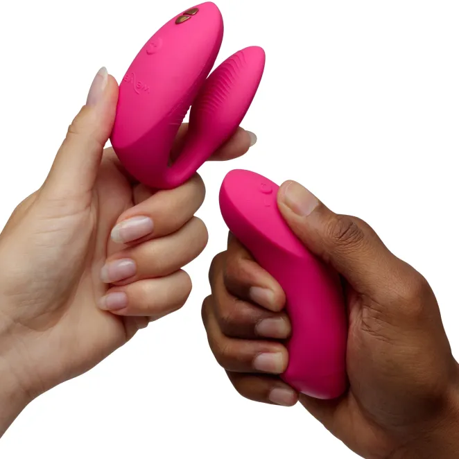 We-Vibe Chorus Pro Electric Pink App and Remote Controlled Couple's Vibrator