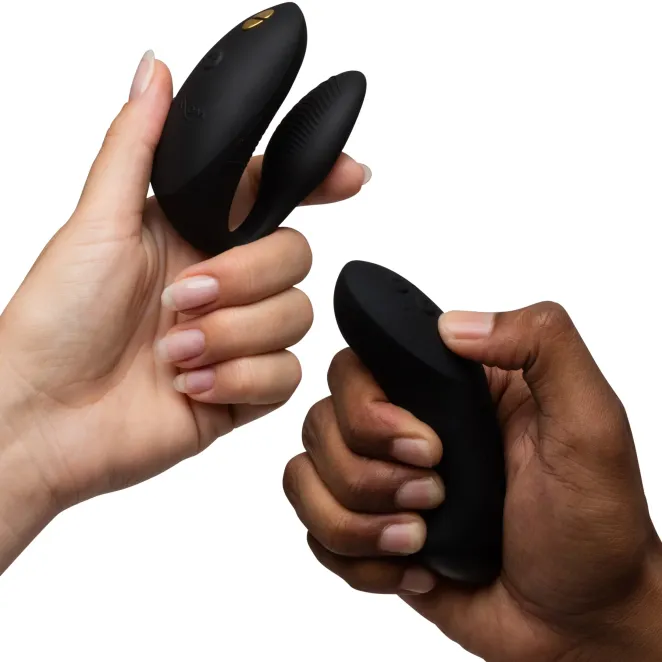 We-Vibe Chorus Pro Satin Black App and Remote Controlled Couple's Vibrator