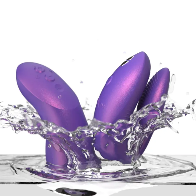 We-Vibe Chorus Pro Cosmic Purple App and Remote Controlled Couple's Vibrator